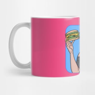 Sharon's Cheese and Pickle Sandwich Mug